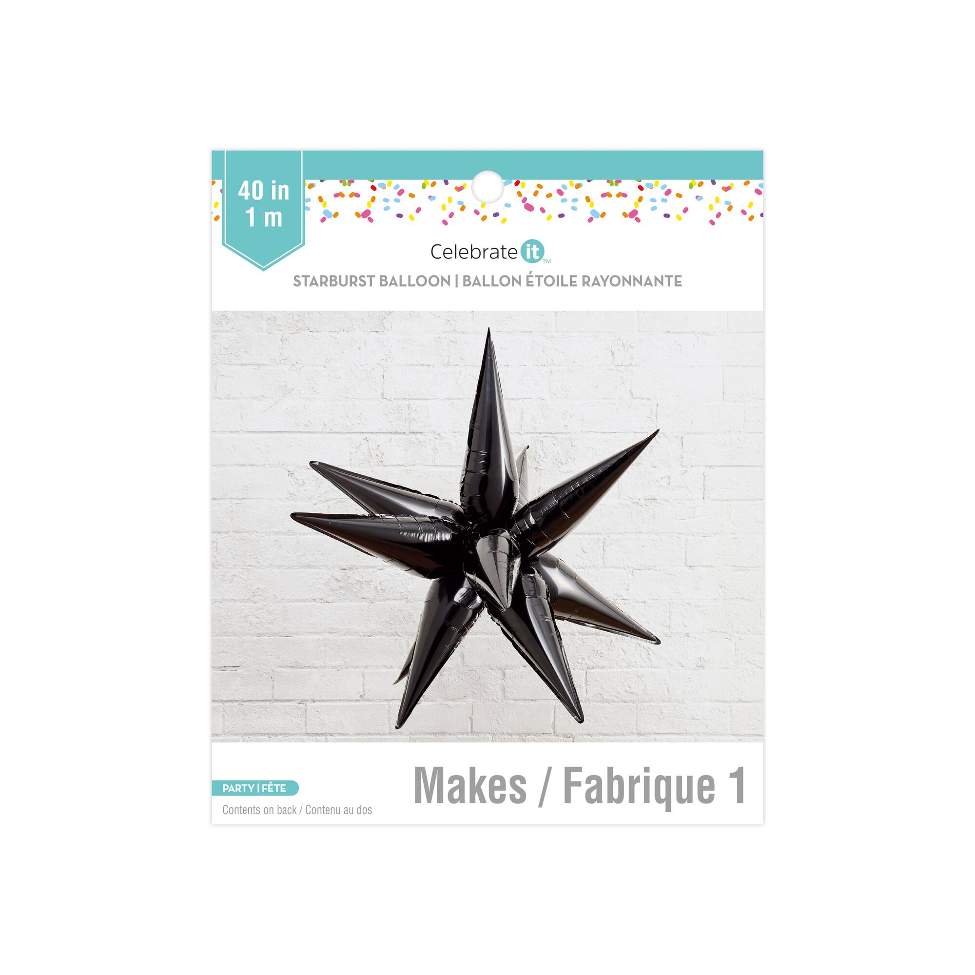 12 Pack: 40" Starburst Foil Balloon by Celebrate It